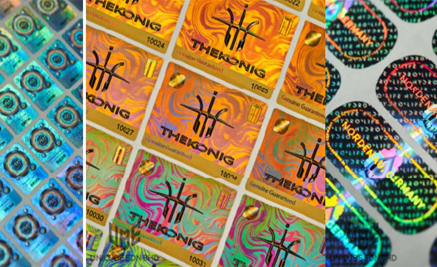 Customized Hologram Labels