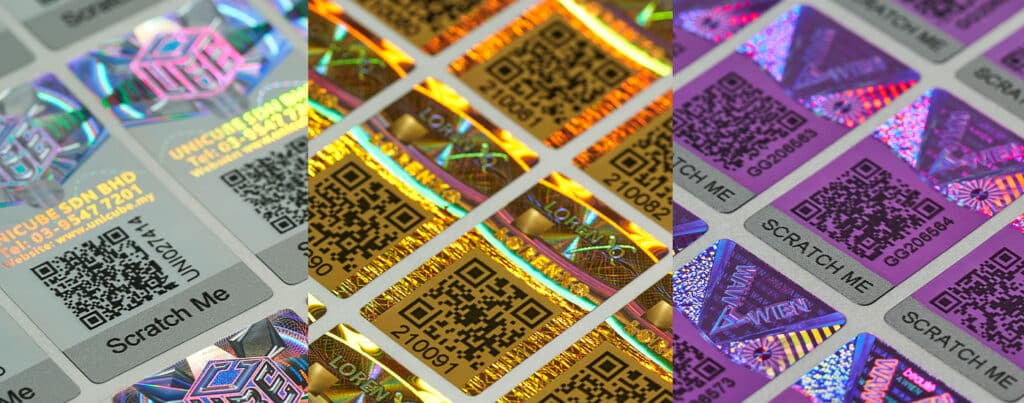 Hologram Security Labels